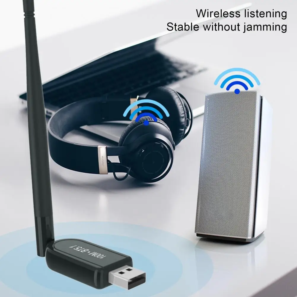 Practical High-Performance Audio Receiver Transmitter Energy-saving Wireless Adapter Stable Transmission for Computer