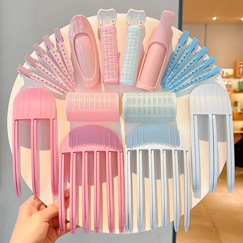 1 pz Soffici Radici Dei Capelli Pinze Pettine Vento Scolpire Pettini Volume Naturale Curl 3 Denti 6 Denti Cranio Alto Top Artefatti Vento pettine