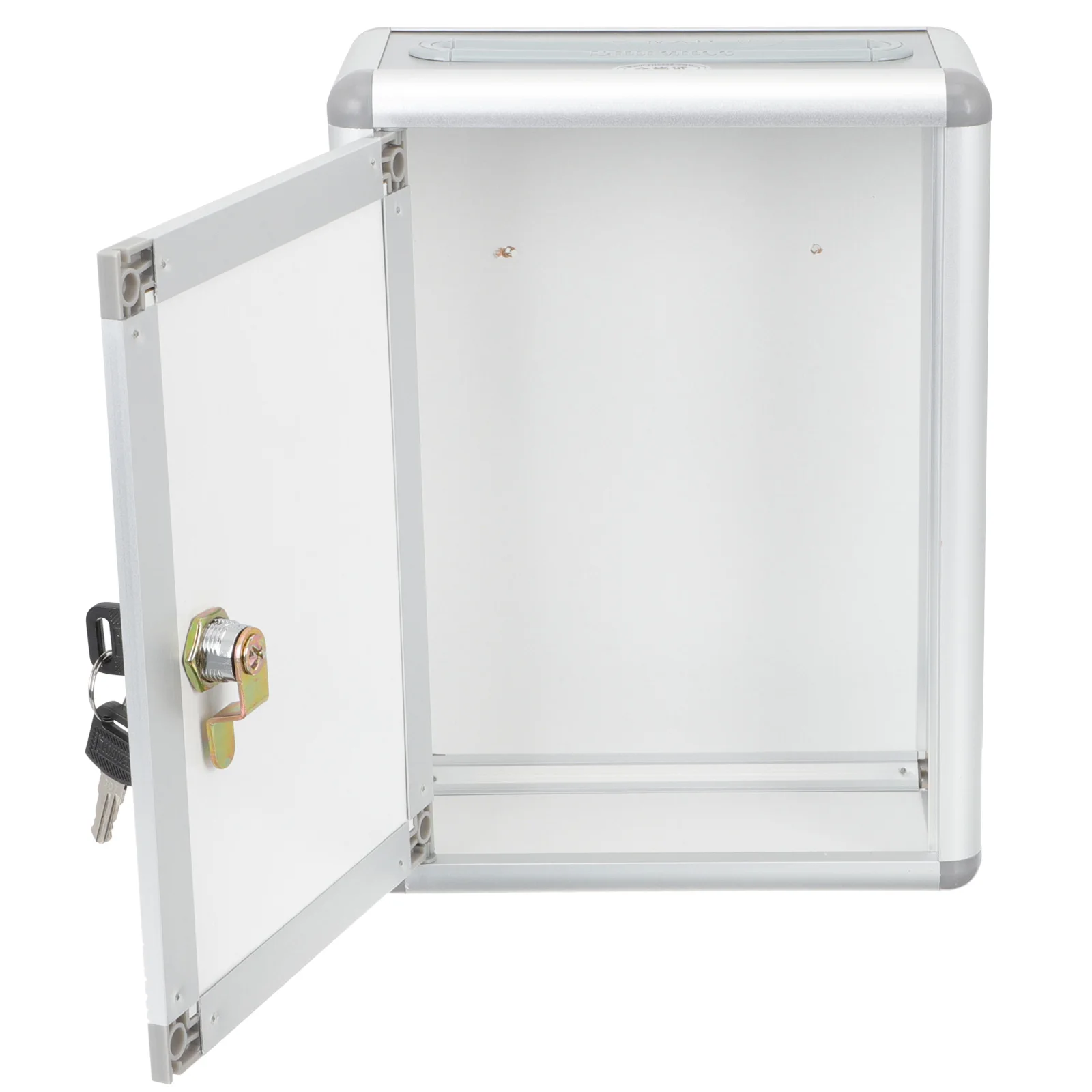 

Wall Mount Mailbox Vintage Letter Box Aluminum Retro Style Suitable Capacity Envelopes Mails Daily Use Home Office