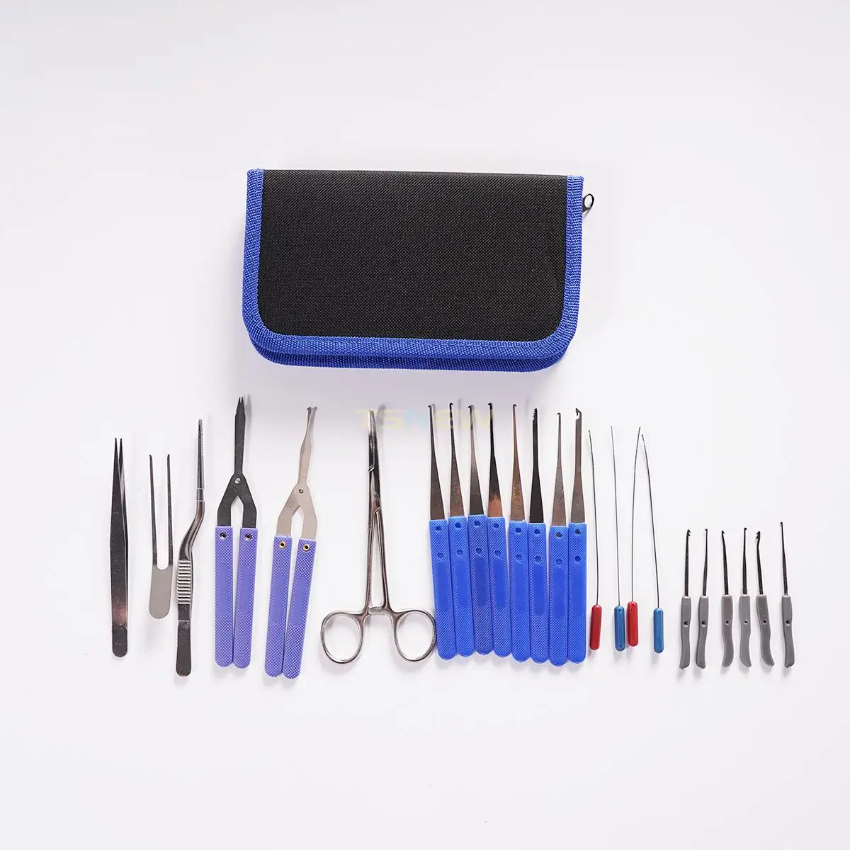 مجموعة أدوات استخلاص المفاتيح المنزلية - طقم إصلاح قفل الكل في واحد مع مفاتيح شد لإزالة المفتاح المكسور بنفسك