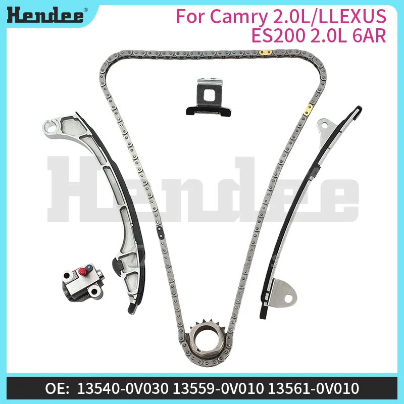 Timing Chain Kit for Camry 2.0L/LLEXUS ES200 2.0L 6AR,Automotive Parts OE:13506-0V030 124L,13521-0V010,13540-0V030,13559-0V010