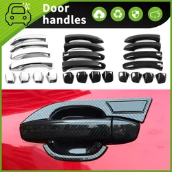 For MG ZS HS MG6 2018 door bowl handle decorative stickers, door handle scratch resistant accessories