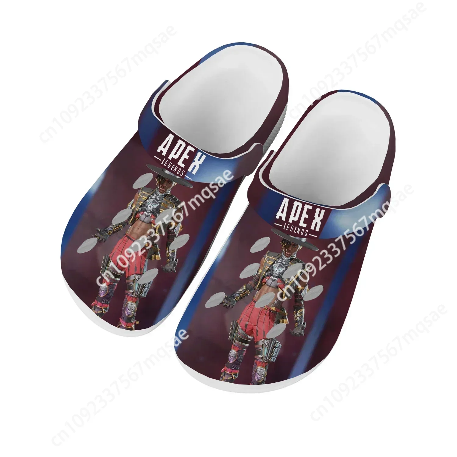 

Apex Legends Seer Home Clogs Hot Cartoon Game Mens Womens Teenager Custom Built Water Shoes Garden Beach Hole Slippers Sandals