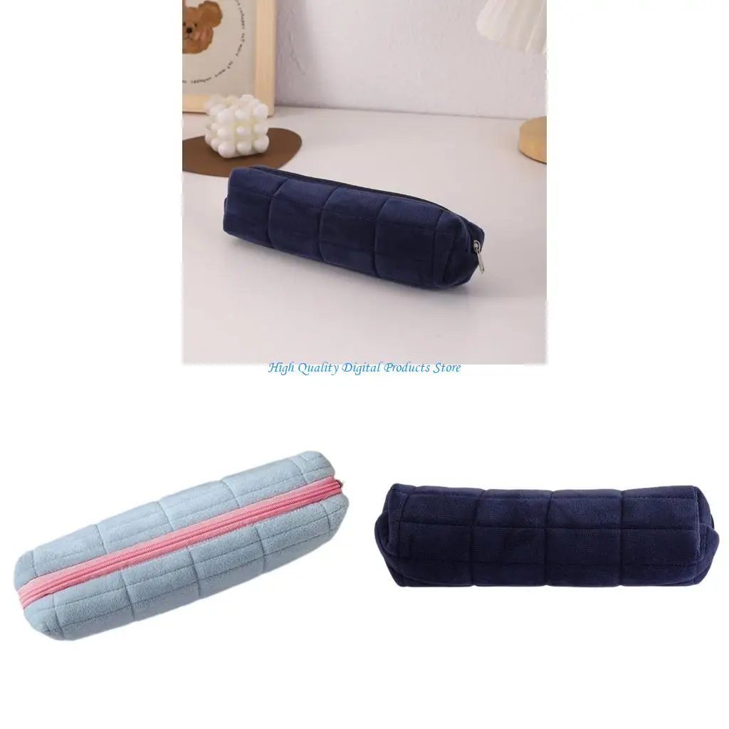 U2JE 내구성 펜 파우치 세련된 운반 케이스 작성 도구 학교 사무실 액세서리