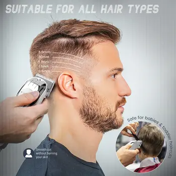 8 best sales Máquina automática de cortar cabelo - №6