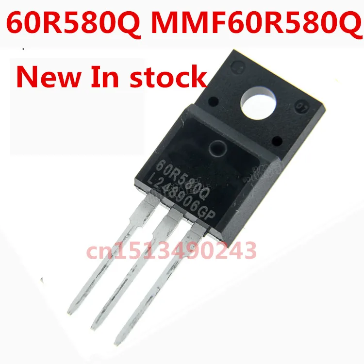 Original 10pcs/ 60R580Q MMF60R580Q 8A/600V TO-220F New In stock