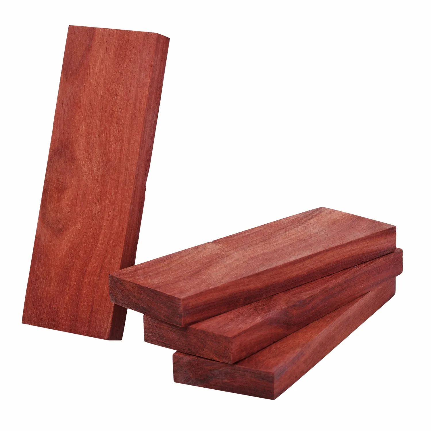 

Blood Sandalwood Handle Knife Scale Wood Block, Blank Handle Wood 120 * 40 * 10mm (3/8 "x1.5" X5 ")