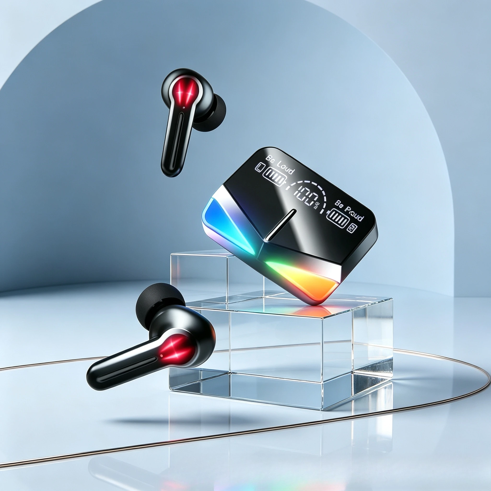 TWS Bluetooth Headphones Wireless Earphones Smart Touch Headset Waterproof Noise Canceling Headphones for All Smartphones