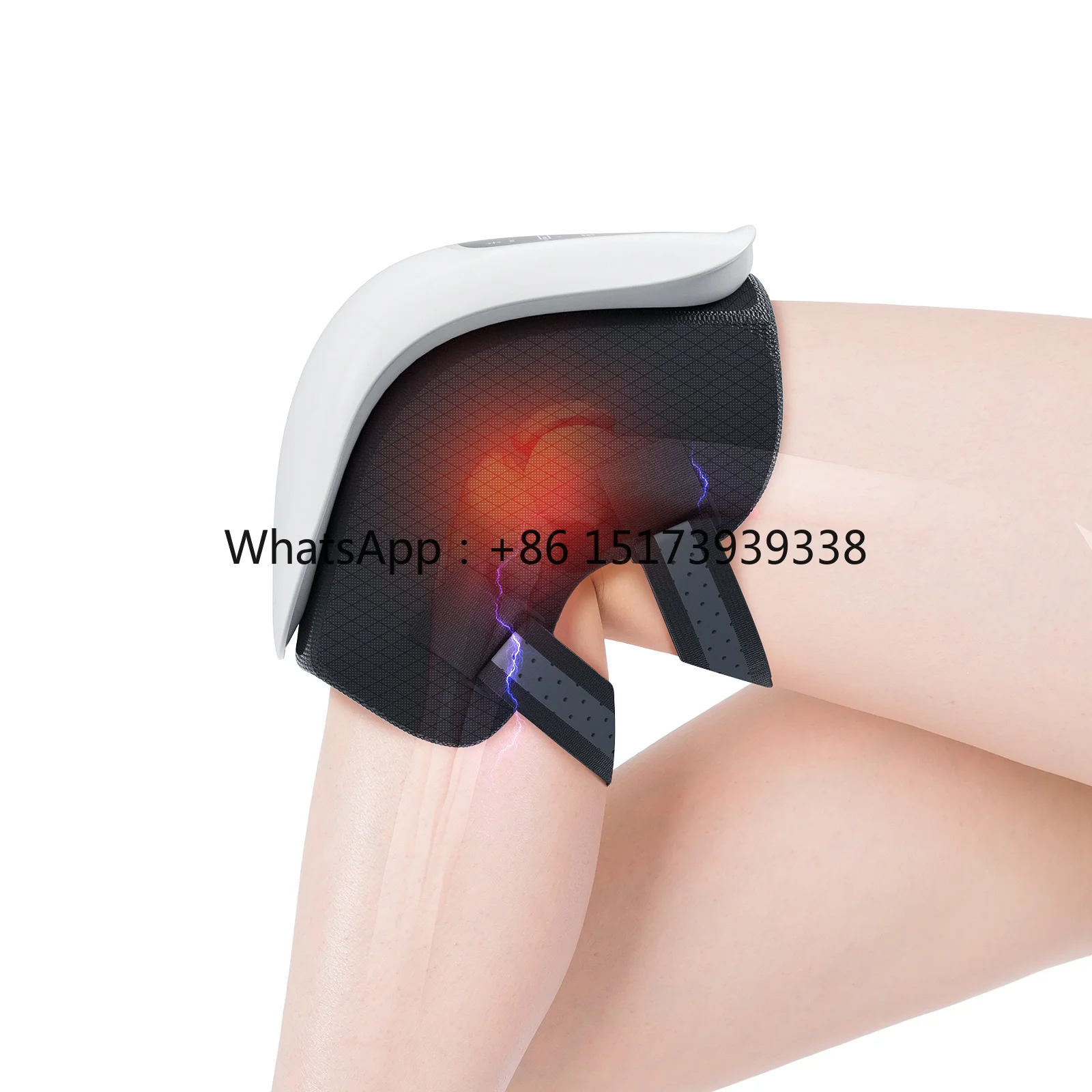 USB Intelligent Heated Knee Massager with Vibration Feature Leg and Feet Massager