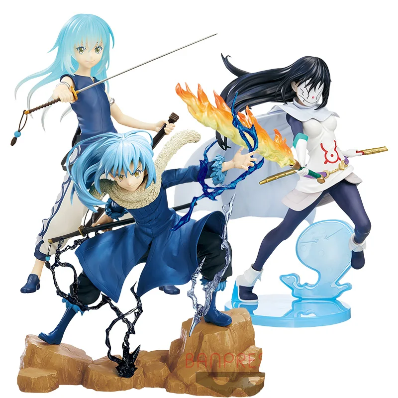 Bandai BANPRESTO about I Got Reincarnated As A Slime Rimuru Luminas Milim Nava Anime Character Model Toy Ornaments Gift