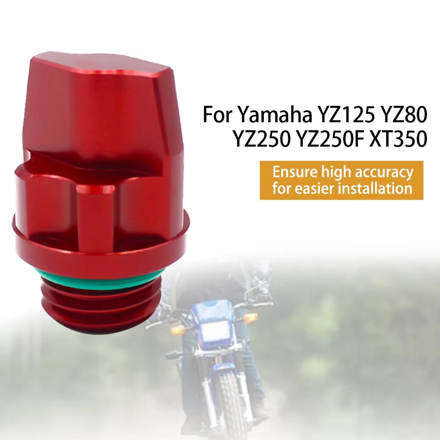 

Oil Drain Plug Cap For Yamaha BLASTER 200 TW200 TTR225 XT225 BW200 YZ80 YZ250 YZ250F YZ250 YZ250F YZ450F WR250F YFZ450 WR450F