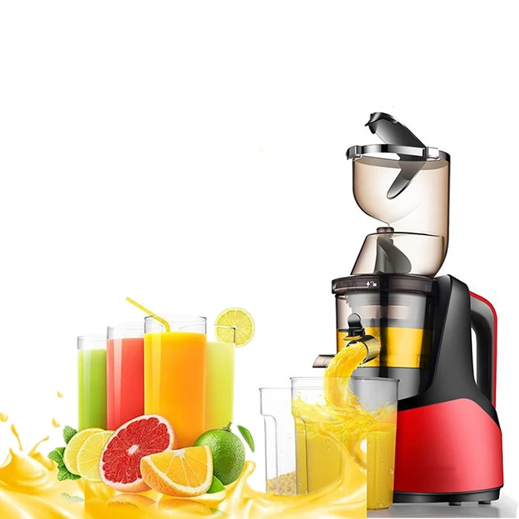 

50% Discount, Big Mouth Cold Press Orange Fruit Machine Electric Household Vegetable Juice Multifunctional Slow Juicer/