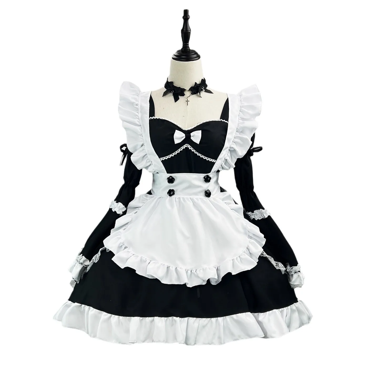 

Original New Models, Lolita Cute Maid COS Performance Clothes, House Dance Internet Celebrity Live Broadcast, Large Size
