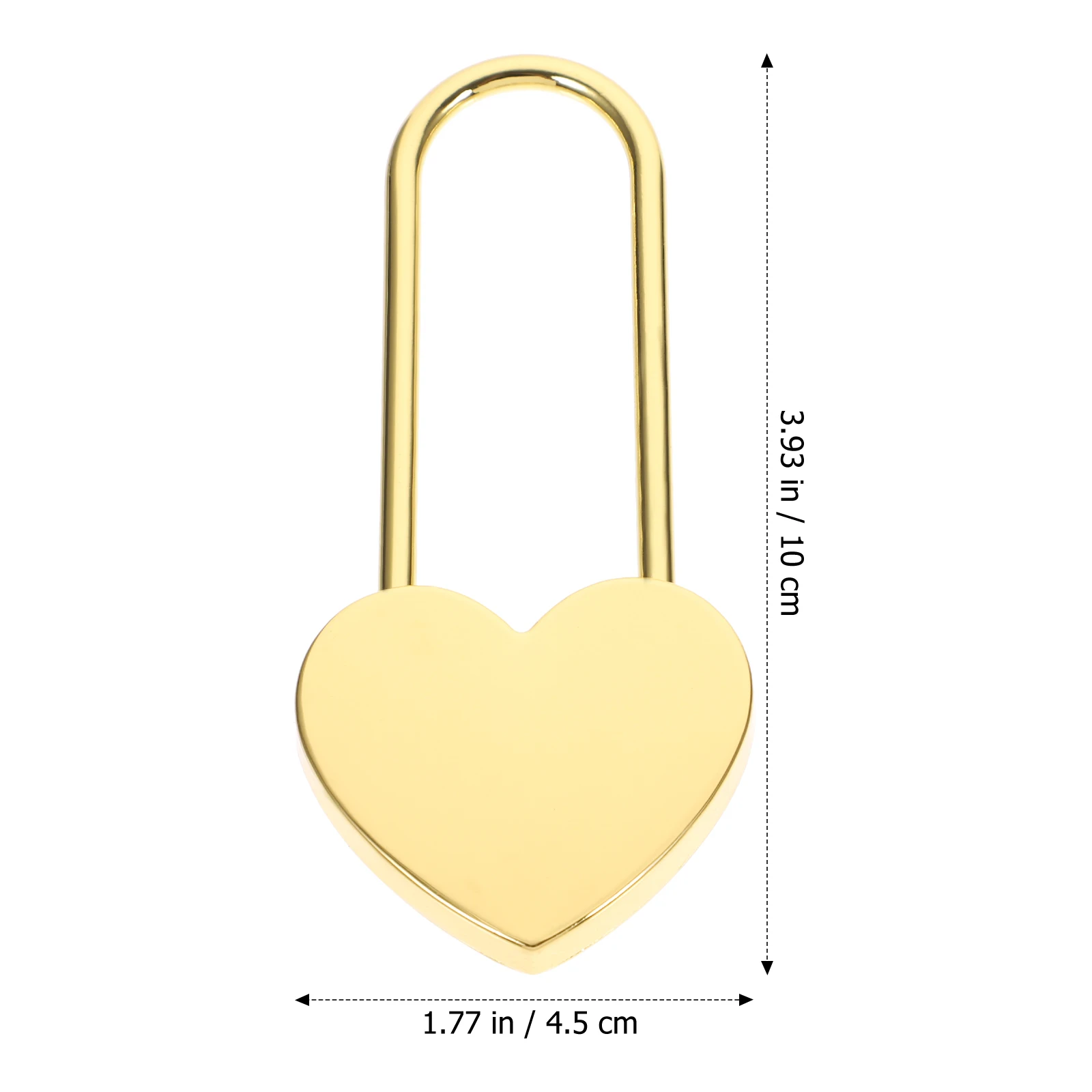 

Heart Shaped Luggage Lock for Travel Jewelry Box Backpack Small Suitcase Zinc Alloy Lightweight Compact Storage Box Padlock