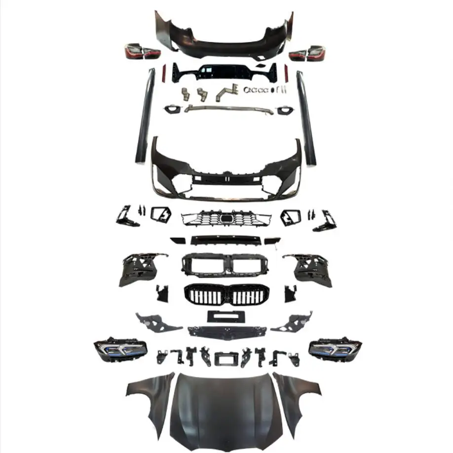 For 2013-2019 Old 3 Series F30 F35 Upgrade 2023 New G20 G28 Body Kit Original PP Material Non-destructive Upgrade 2