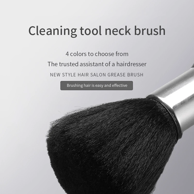تصفيف الشعر فرشاة ناعمة صالون التنظيف الخاص أداة حلاقة الحلاق المنزل فرشاة ماكياج كنس فرشاة شعر أداة صالون الحلاقة #3