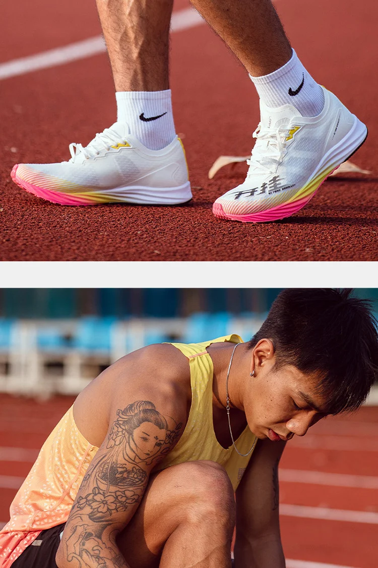 Super Cool Running Shoes Unisex Carbon Plate Sneakers Couple Mesh Fitness Shoes Men Women Luxury Brand Jogging Shoes