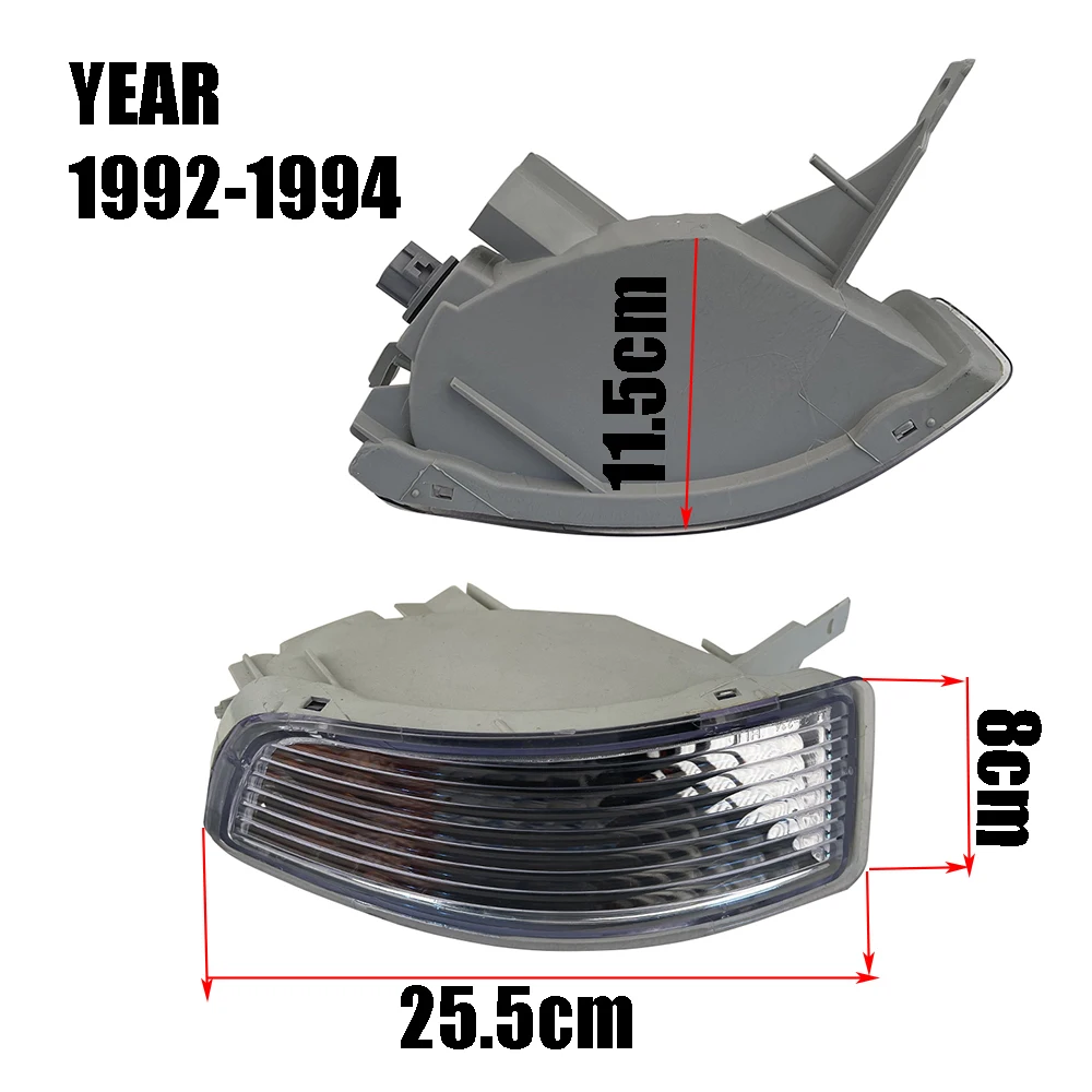 2pcs กันชน Foglights สําหรับ Toyota Cresta GX90 Jzx90t 10.1992 - 09.1994 หมอกขับรถ 8152022380 8151022380   22234