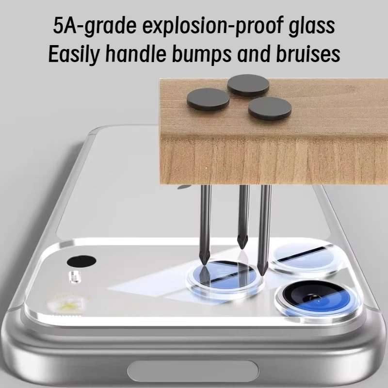 1/2/3pcs Tempered Glass Back Protector For iPhone 17 Air 17 Pro Max Camera Lens Film For iPhone17