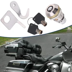 Motorcycle Tour Pak Rear Trunk Lock Key Set For 1993-2013 Harley Touring Road King Electra Street Road Glide