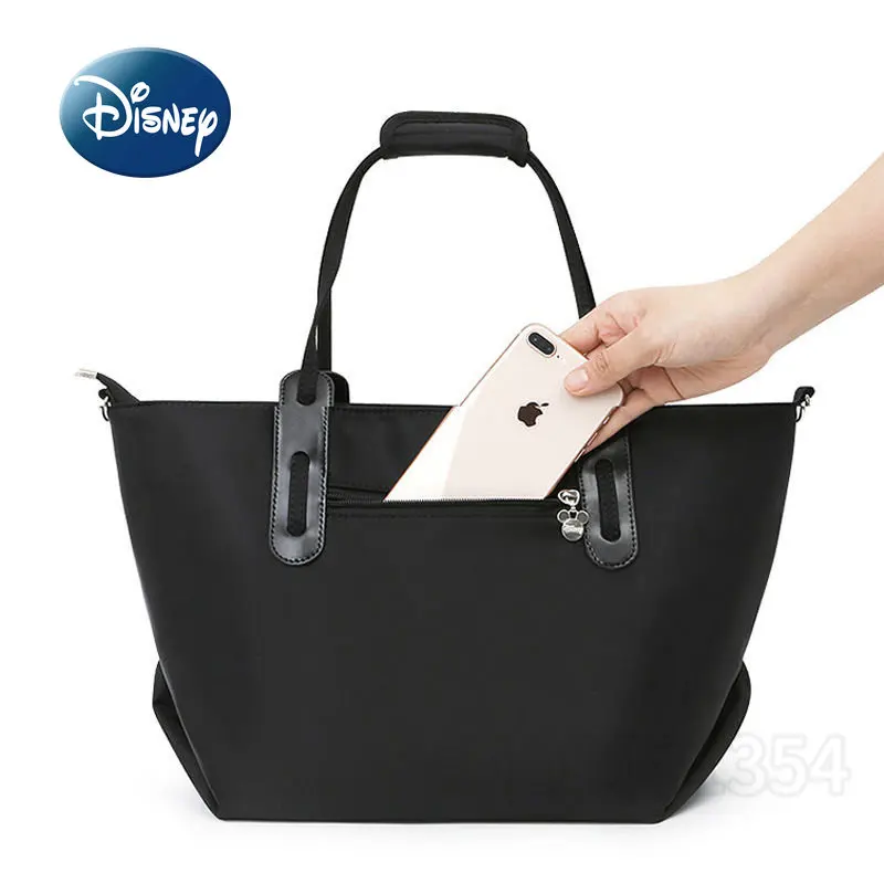 Disney-Mickey Saco De Fraldas Com Grande Capacidade, Bolsa De Bebê, Marca De Luxo, Alta Qualidade, Moda Dos Desenhos Animados, Original, Novo