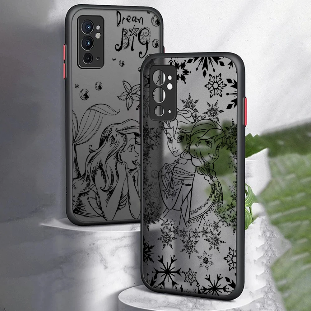 

Disney Princess Case For Samsung A73 A72 A71 A53 A52 A51 A42 A33 A32 A31 A30 A23 A22 A14 A13 A12 4G 5G Matte Transparent Capa