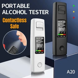 Professional Portable Alcohol Tester Digital Electronic Alcohol Breathalyzer Sensor Police High Precision Measuring Instrument