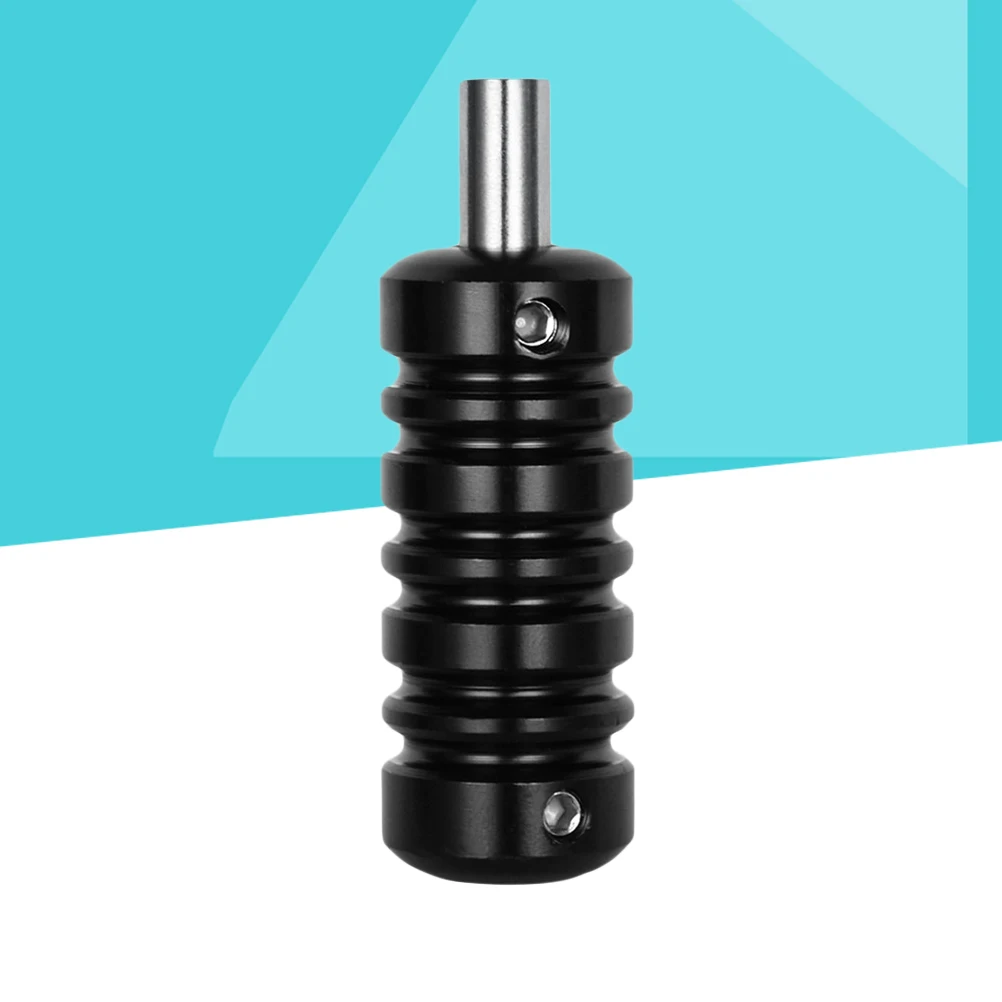 

1Pcs Aluminum Tattoo Grip Black Lightweight Adjustable for Shader Liner Eyebrow Electric Machine Handle Tube