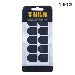 10 Pcs Mobile Game Finger Stickers Full Touch Screen Finger Sticker Sweat-Proof & Breathable Screen Contact Stickers For Gloves