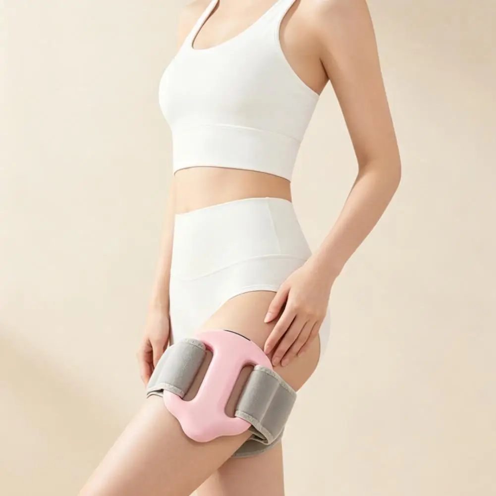 Portable Vibration Dual-Ring Fascia Massager with Belt, Fat Loss, Body Slimming, Fat-Burning, Muscle Relief and Relaxation view 3