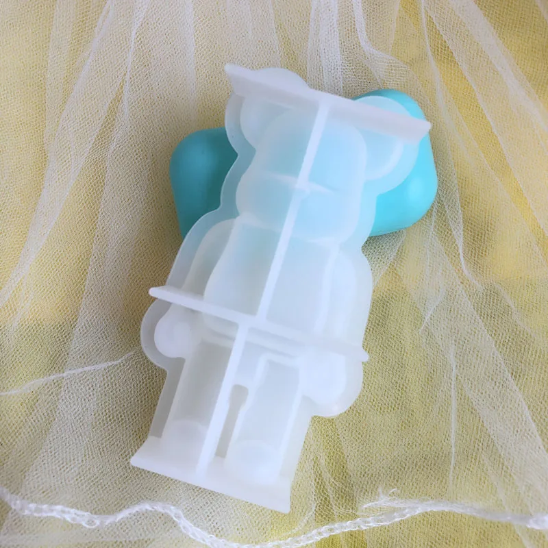 Bear Resin Mold Crystal Epoxy Mold Decoration For DIY Silicone Mold Jewelry Making Tool