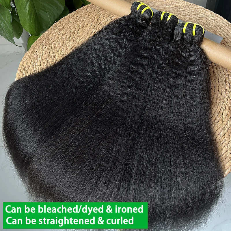 15A класс необработанные девственные необработанные странные прямые пучки 100% человеческие волосы яки прямые двойные утки необработанные наращивание волос полностью толстые