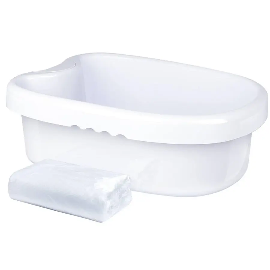 

Bath Foot Basin for Detox Machine, Ionic Foot Bath Tub Basin, Feet Bucket with 100 Liners for Home USE