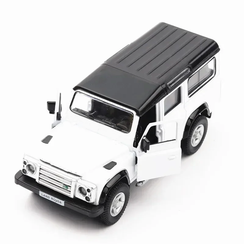 MaKeda 1:36 Land Rover Defender Alloy Model Simulation Force Control Car Toys Decoration Gift Collection