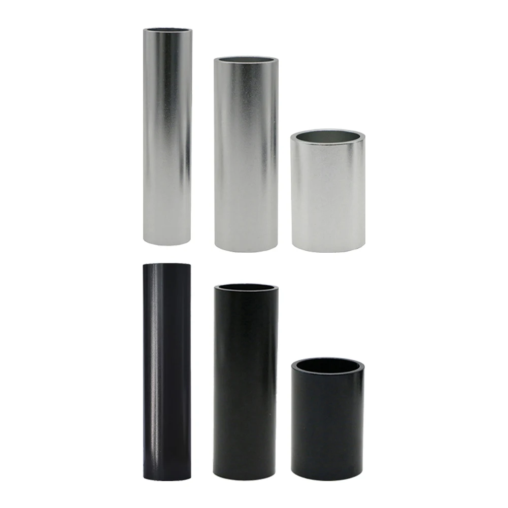 Aluminum Spacer 1-1/8" 28.8mm Bicycle Front Fork Standpipe Headset Stem Alloy Washer 50/100/150mm Height Handlebar Rise-up Adjus view 2