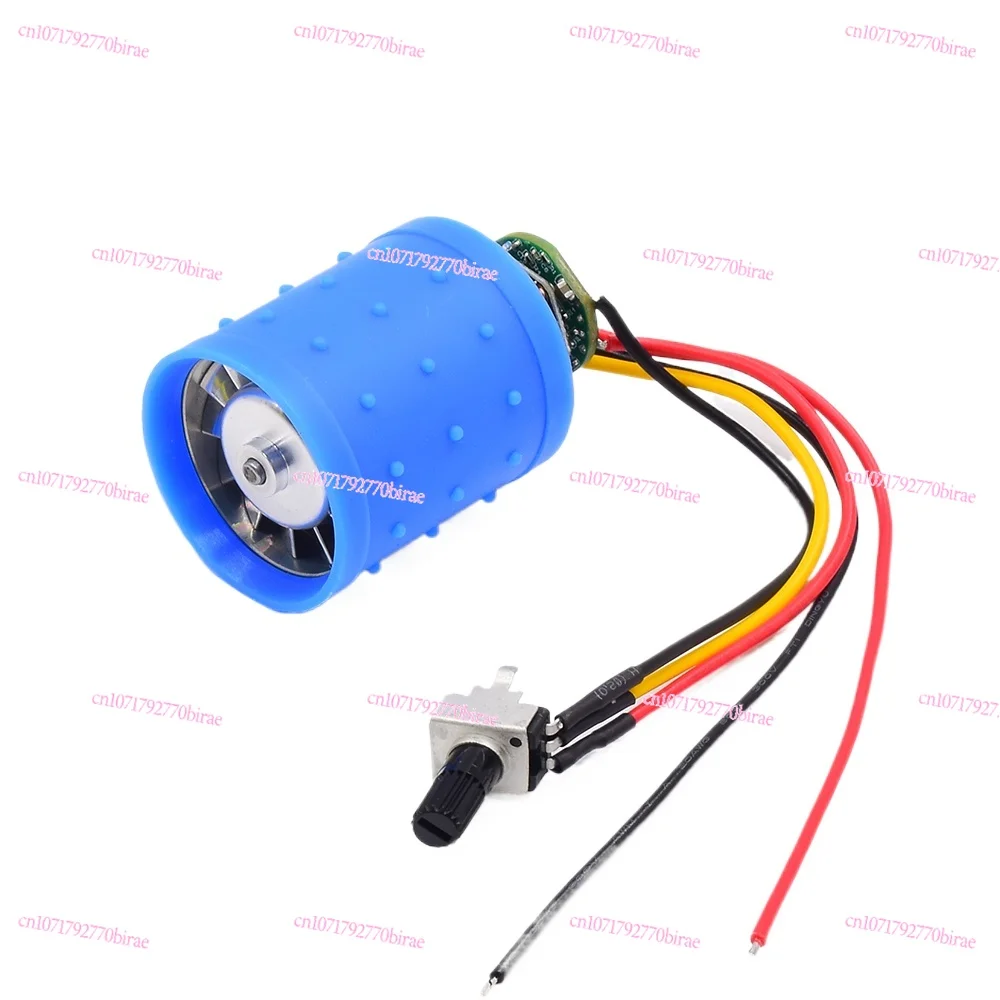 

DC 9V 12V 24V 100,000 To Miniature Brushless Ducted Fan Aluminum Impeller Hair Dryer Ultra High Speed Motor