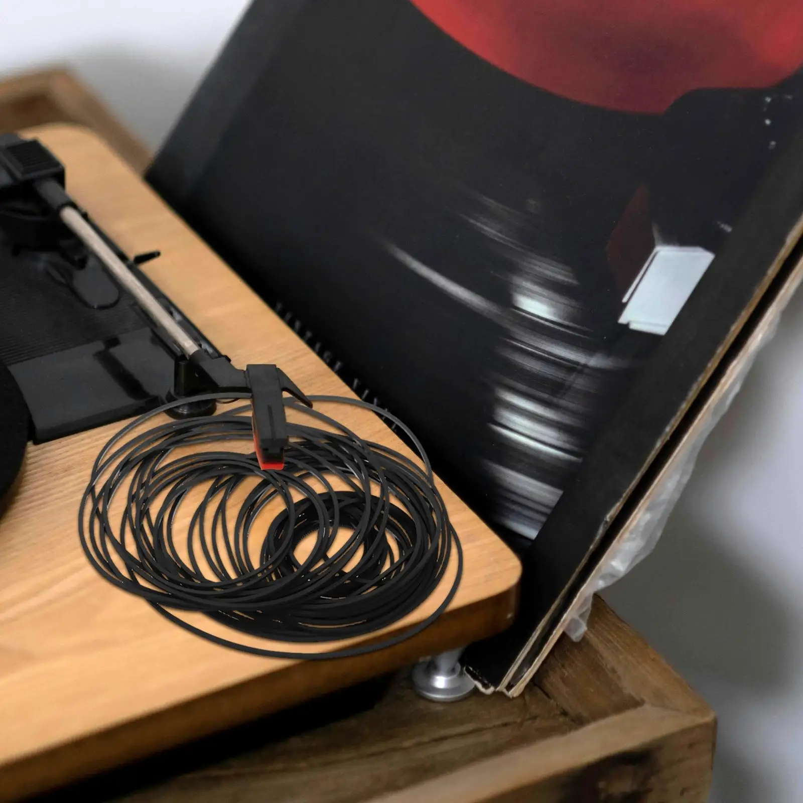 50 Pcs Tape Recorder Belt Mini Cassette Player Empty Suite Microcassette Tapes Belts Rubber Drive