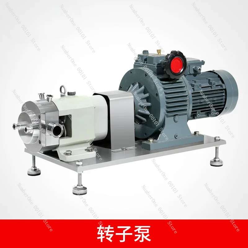 Wholesale Food Grade Stainless Steel Rotor Pump High Viscosity Transfer Equipment For Sauce Molasses Syrup Liquid Filling