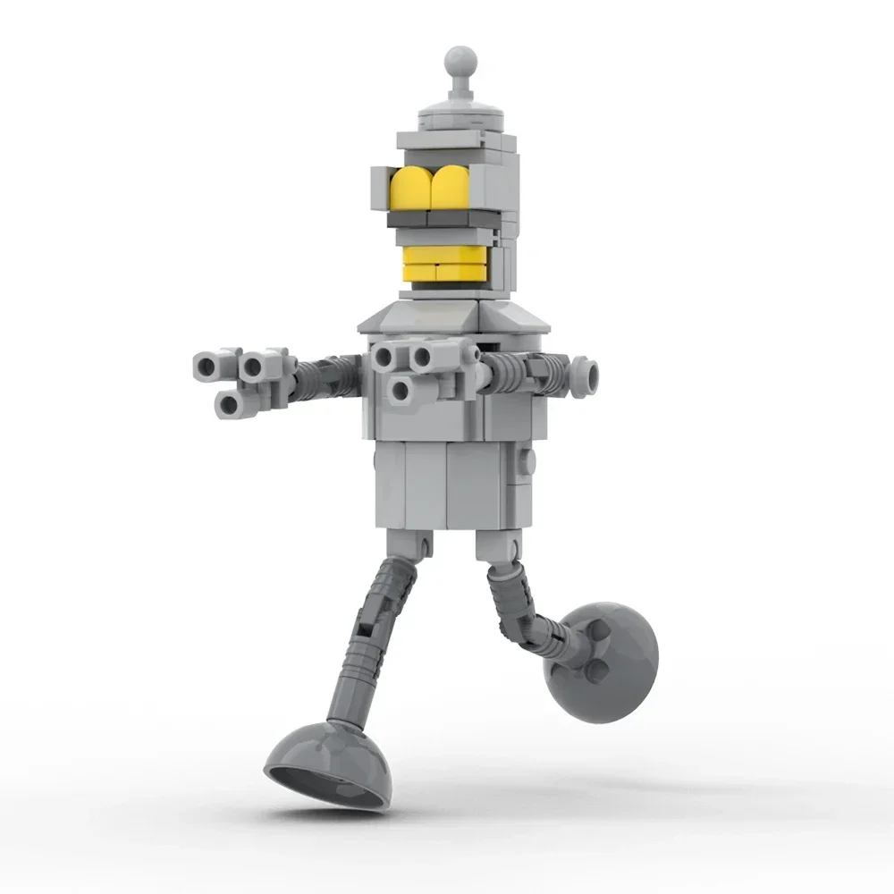 Moc futuramaed Bender Figur Bausteine Set Komödie animierte Charakter Modell Spielzeug für Kinder Geschenke