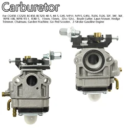 Carburetor CG430/520 BC430/520 40/44-5 MP11-15 TU/TL26 11/15mm 22-52cc 2-Stroke Brush Cutter Lawn Mower Chainsaw Hedge Trimmer