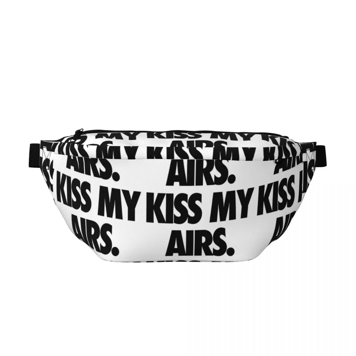 

Сумка-бананка через плечо Kiss My Airs для мужчин и женщин, регулируемая поясная сумка для путешествий, бега, хранения денег и телефона, нагрудная сумка