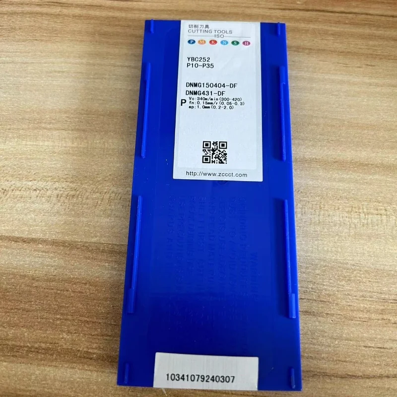 

ZCC.CT DNMG150404-DF YBC252 /DNMG150408-DF YBC252 CNC turning blade carbide inserts 10Pcs