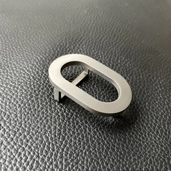 3.0cm Titanium Alloy Belt Buckle for Women Ultra-Light Titanium Plate Buckle Uncoated Solid Buckle Women's Belt Accessories