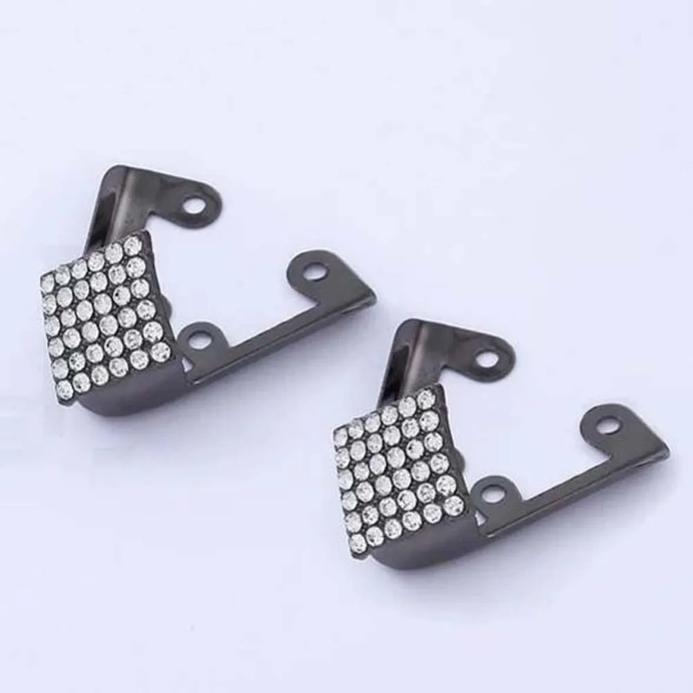 3 Pair / 2 Pair Alloy Metal High Heels Tip Covers Anti Kick Scratch Resistant Shoe Toe Protectors Universal Size