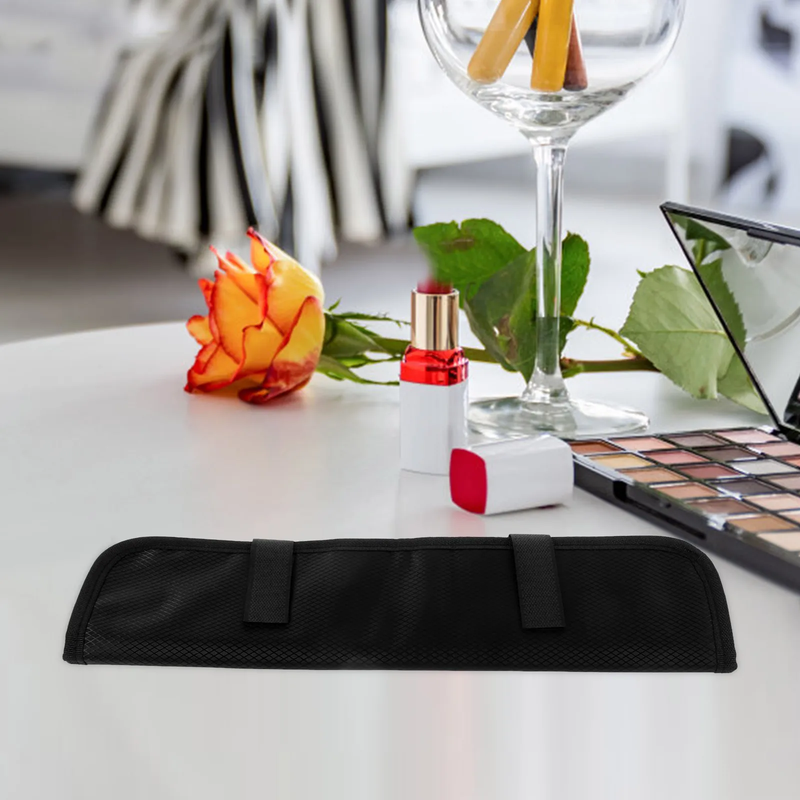 

Insulation Bag Hair Curler Pouch Grey Storage Organizer For Curling Iron Blow Dryer Tools Travel Hotel Use Heat Resistant