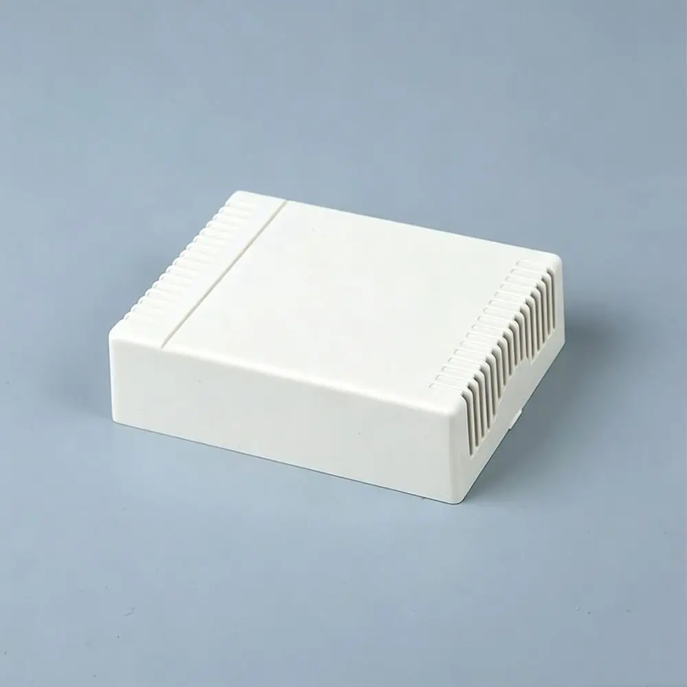 Plastic DIY Housing Instrument Case Waterproof Black&White Electronic Project Box 5 Styles Electric Power Supply Case
