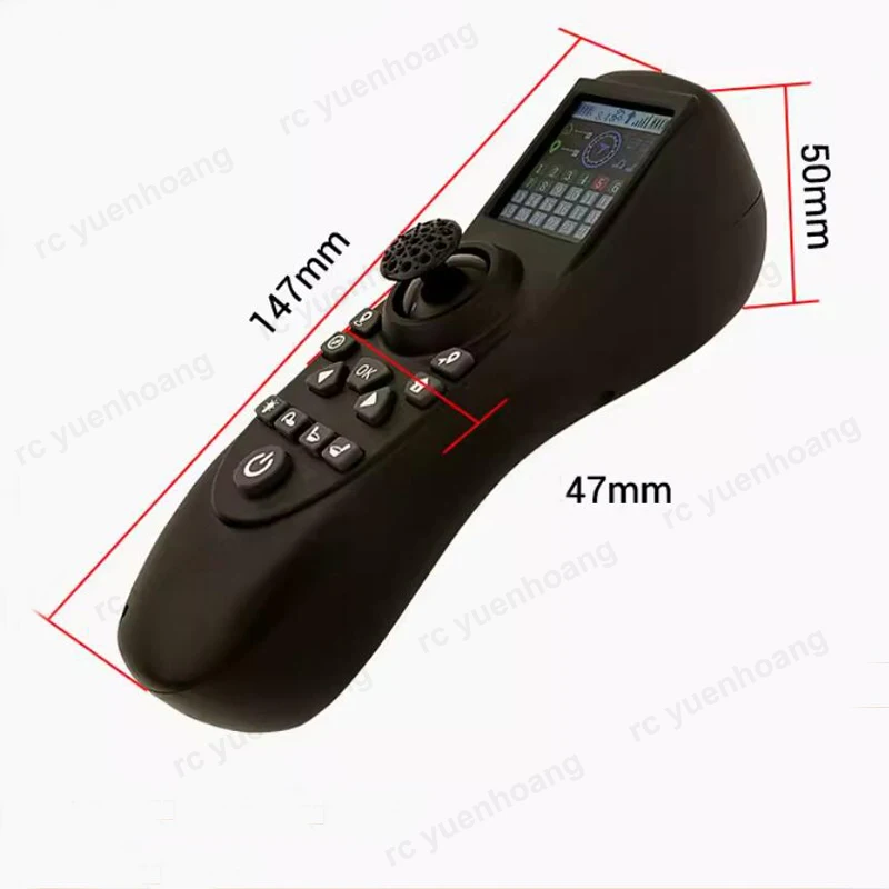 1Set TXG4 Wireless Remote Controller Kit Colored Screen Display Single Hand Launcher 6-12V Receiver GPS Control for RC Bait Boat