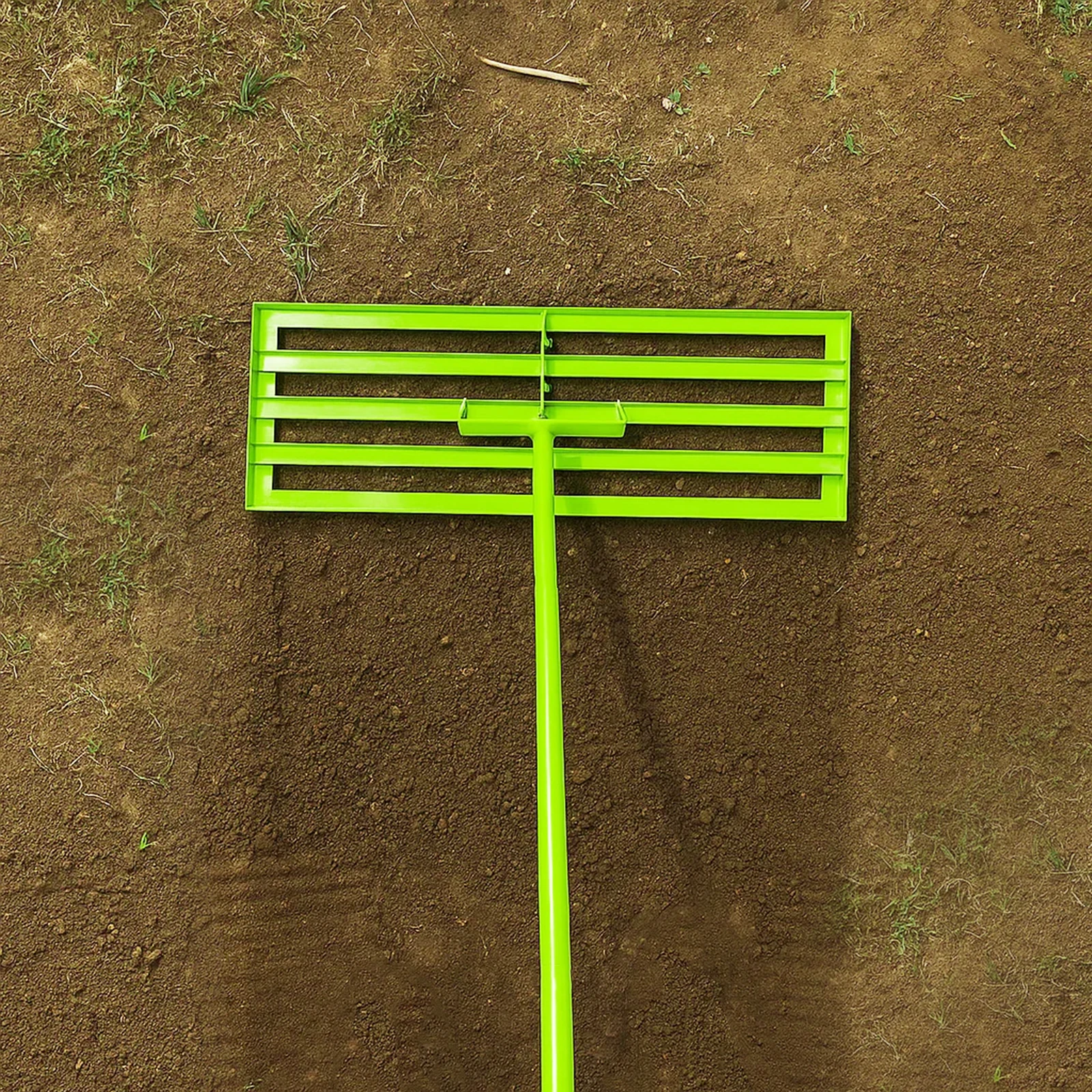 Deli 30x10 Inch Lawn Leveler with Adjustable Handle, Professional Grade Leveling Rake
