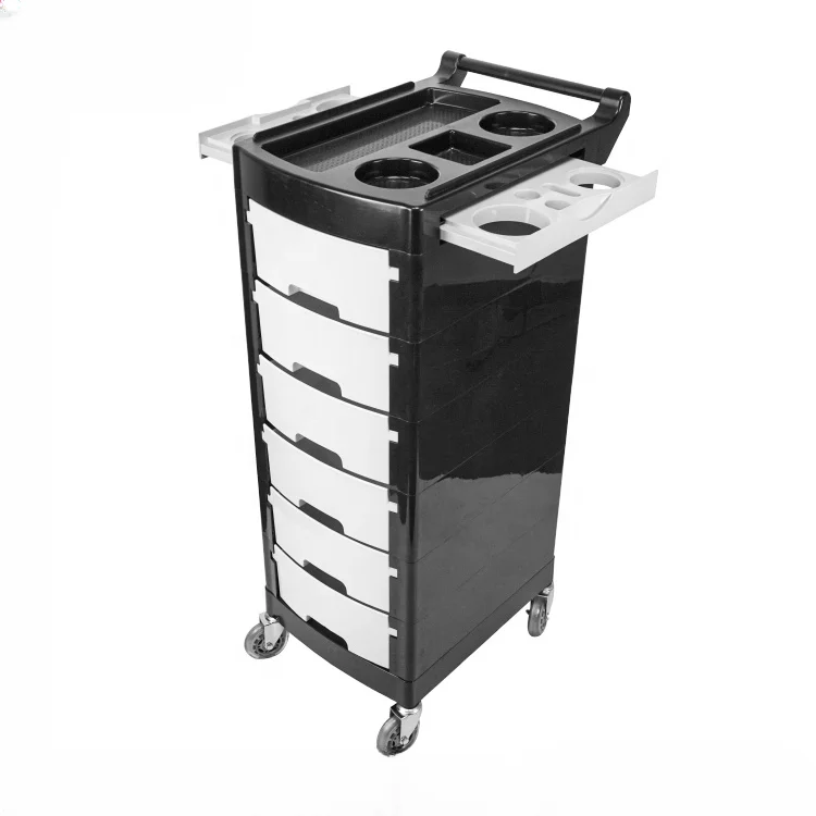 Carrinho de cabeleireiro para barbearia, carrinho de beleza, vendas