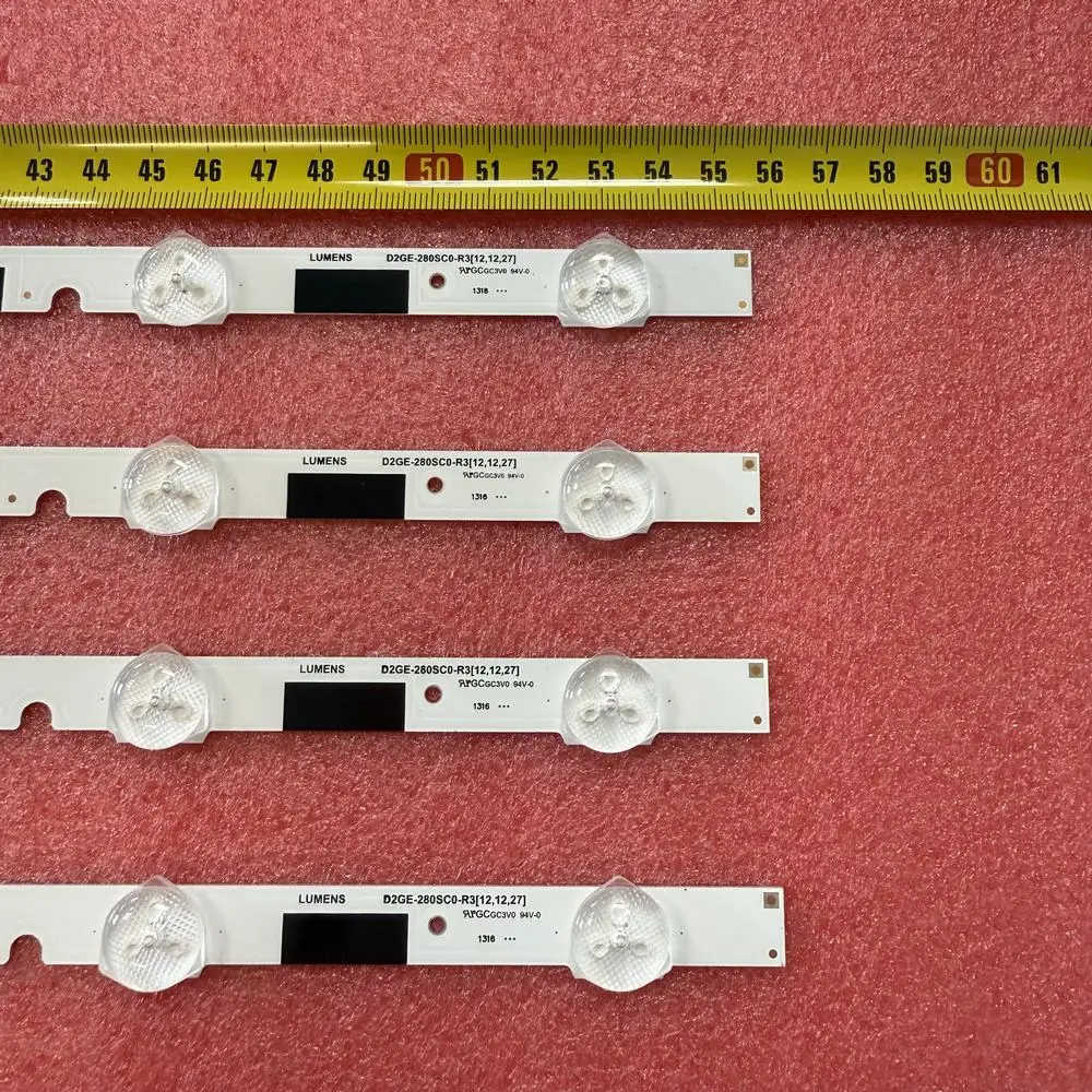 Tira de LED para Samsung UN29F4000AF UE28F4000AK UE28F4000 HG28EB670 UE28F4000 UE28F4000AW HG28EB460BW 2013SVS28H D2GE-280SC0-R3